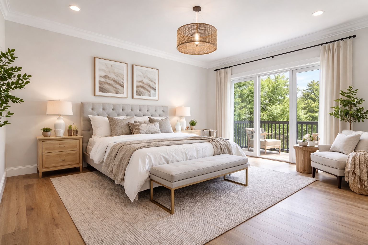 Fachada de casa moderna